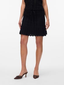 Vero Moda VMPHUKET Mittlere Taille Kurzer Rock -Black - 10326465
