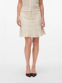 Vero Moda VMPHUKET Mittlere Taille Kurzer Rock -Birch - 10326465