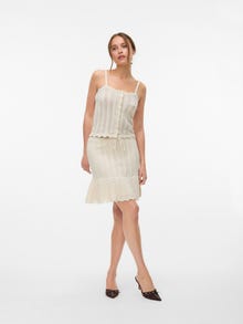 Vero Moda VMPHUKET Mittlere Taille Kurzer Rock -Birch - 10326465