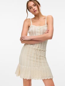Vero Moda VMPHUKET Mittlere Taille Kurzer Rock -Birch - 10326465