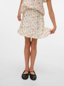 Vero Moda VMJOSIE Mid waist Short skirt -Birch - 10326514