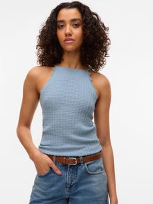 Vero Moda AWPANAMA Haut en tricot -Dusty Blue - 10326562