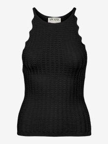 Vero Moda AWPANAMA Knit top -Black - 10326562