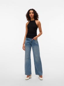 Vero Moda AWPANAMA Strikket top -Black - 10326562