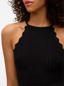 Vero Moda AWPANAMA Knit top -Black - 10326562