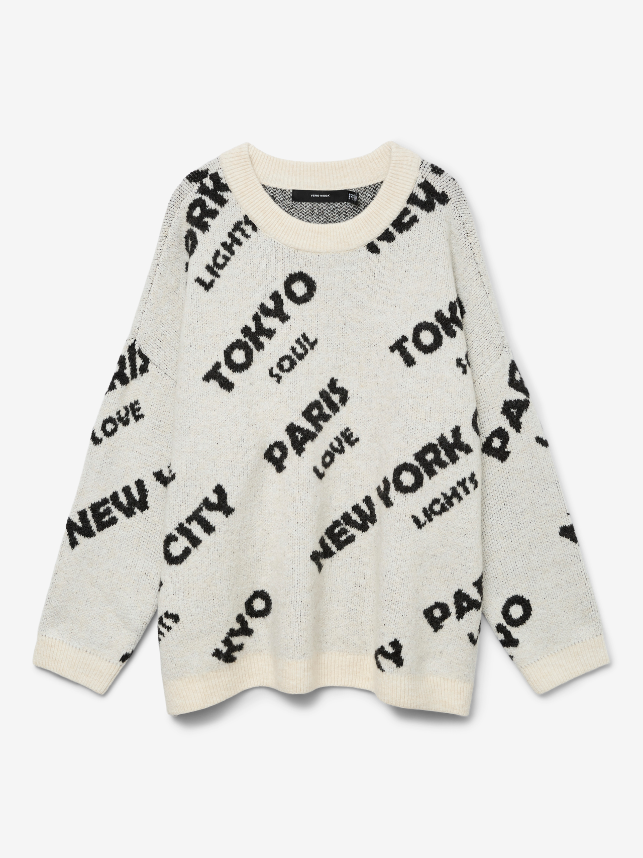 Vero Moda VMCNEWCITY Pullover -Birch - 10326585