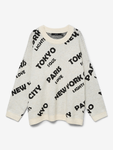 Vero Moda VMCNEWCITY Pullover -Birch - 10326585