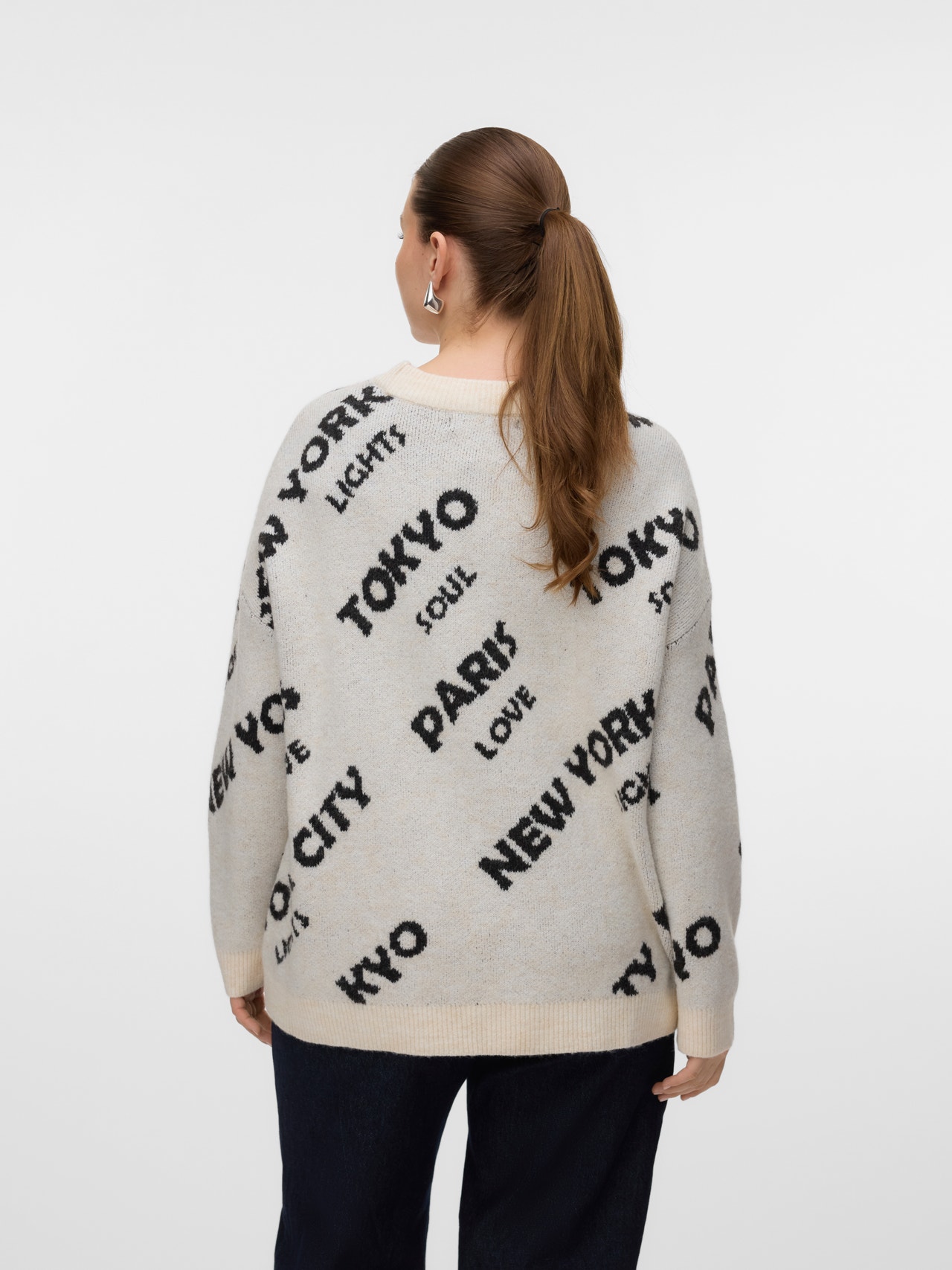 Vero Moda VMCNEWCITY Pullover -Birch - 10326585