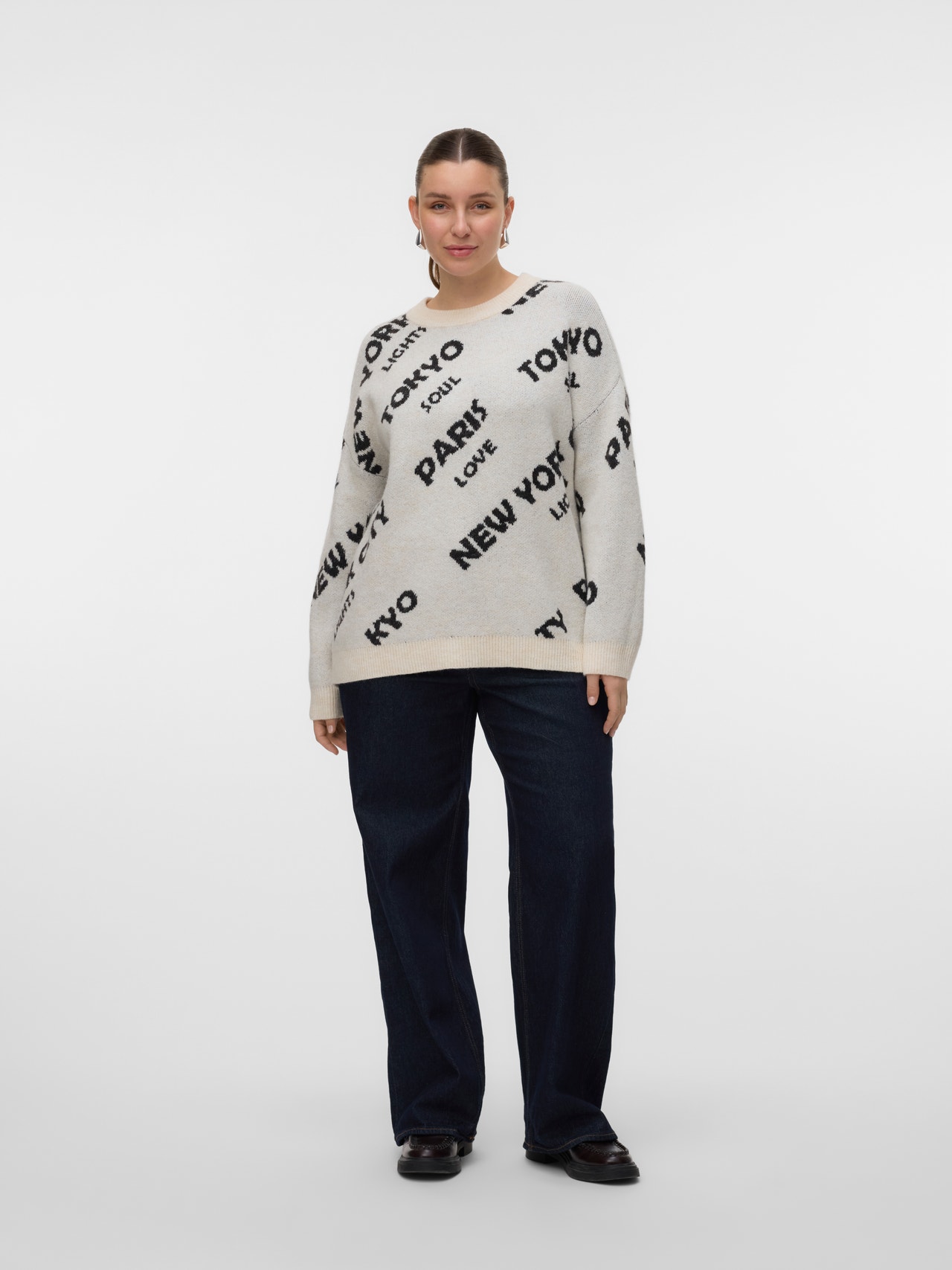 Vero Moda VMCNEWCITY Pullover -Birch - 10326585