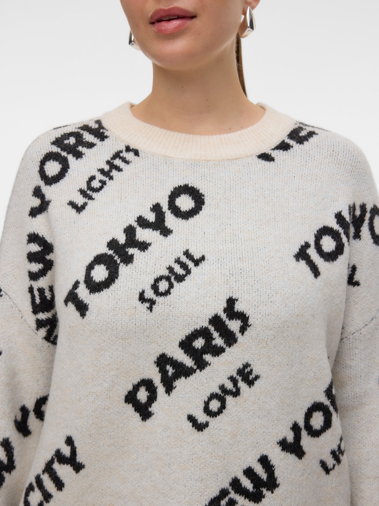 Vero Moda VMCNEWCITY Pullover -Birch - 10326585