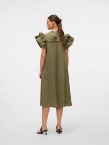 Vero Moda VMSIV Sukienka midi -Olivine - 10326599