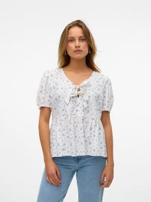 Vero Moda VMGILI Top -Snow White - 10326636
