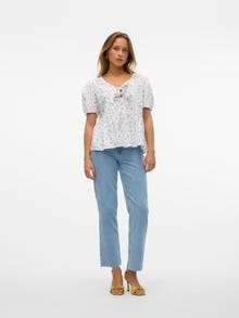 Vero Moda VMGILI Top -Snow White - 10326636