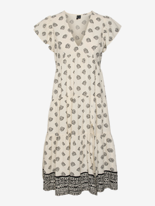 Vero Moda VMMAYA Midikleid -Birch - 10326650