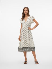 Vero Moda VMMAYA Midikleid -Birch - 10326650