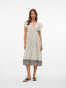 Vero Moda VMMAYA Midikleid -Birch - 10326650