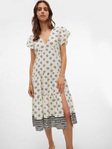 Vero Moda VMMAYA Midikleid -Birch - 10326650