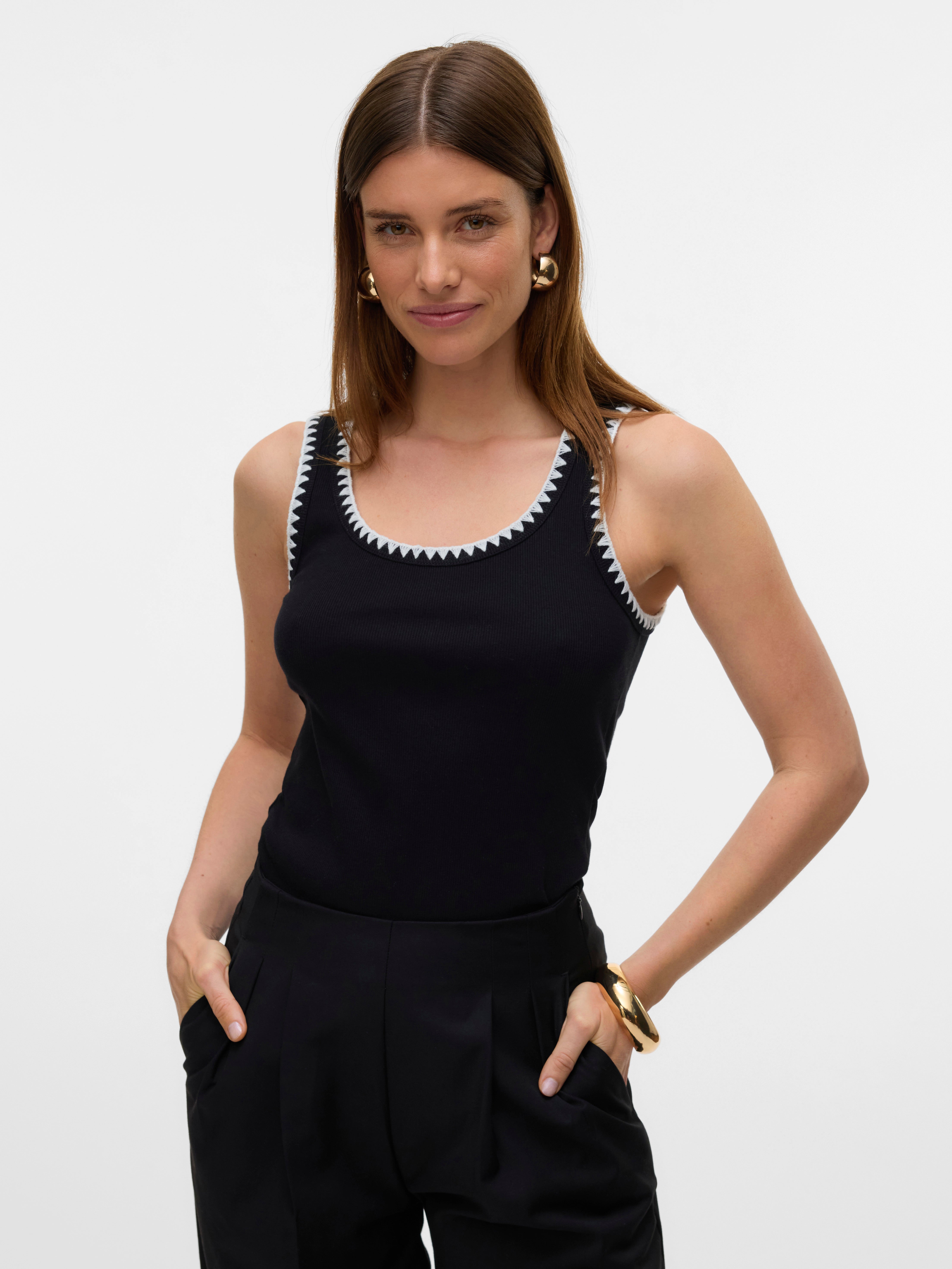 ヴェロモーダ Vero Moda 【 Tank Top Women 】 ファッション