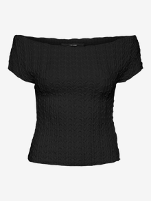 Vero Moda VMLOTTE Top -Black - 10326749