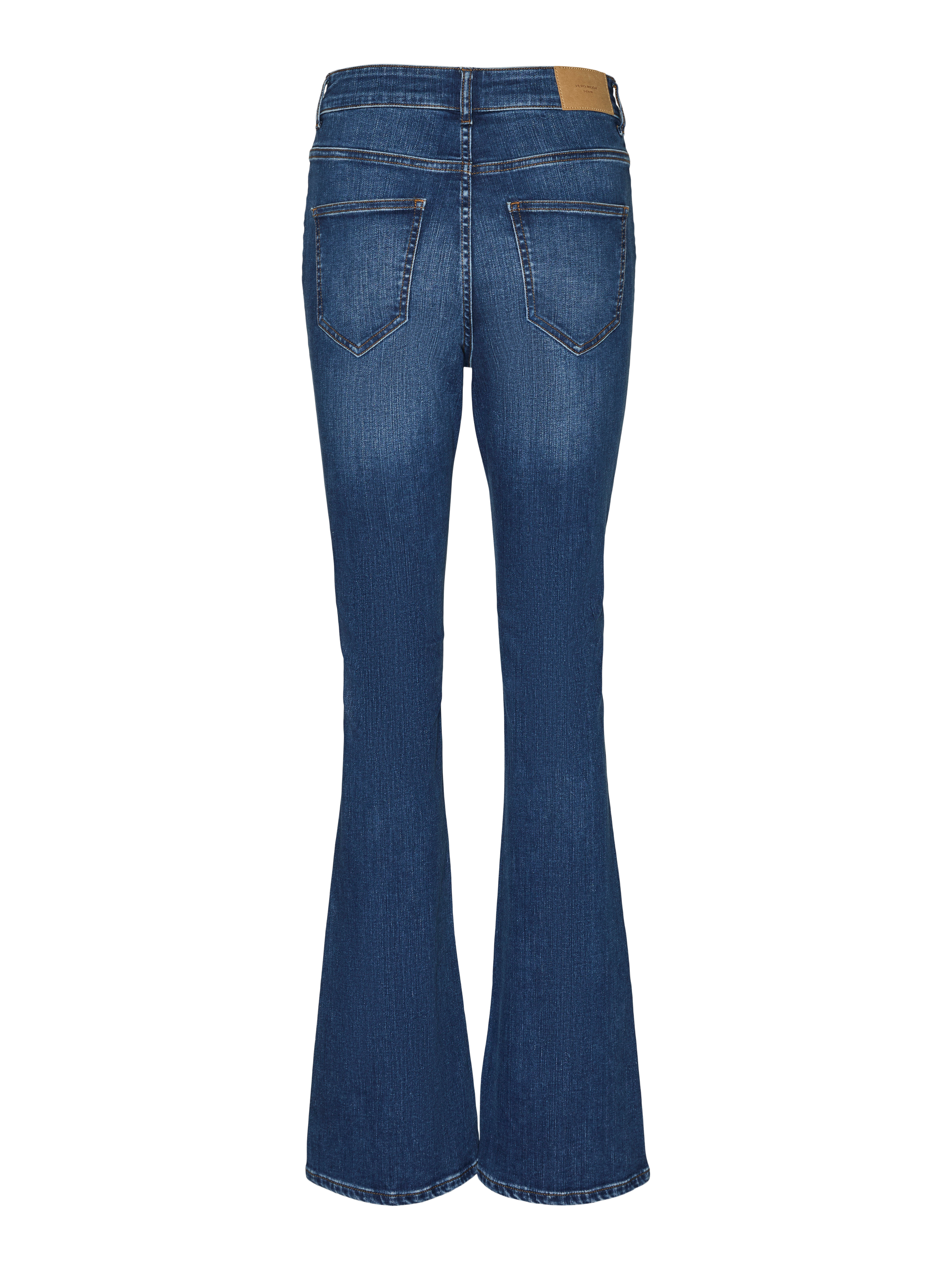 VMTESSA Taille haute Wide Leg Fit Jeans | Bleu foncé | Vero Moda