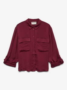 Vero Moda VMFABIANA Hemd -Zinfandel - 10326880