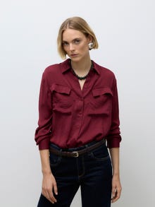 Vero Moda VMFABIANA Hemd -Zinfandel - 10326880