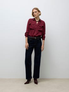 Vero Moda VMFABIANA Hemd -Zinfandel - 10326880