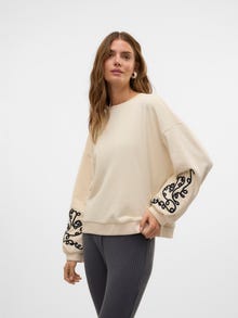 Vero Moda VMVELO Sweatshirt -Birch - 10326901