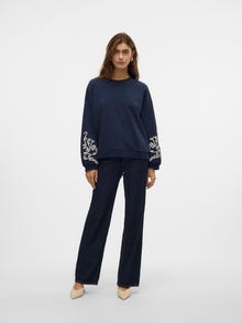 Vero Moda VMVELO Bluza -Navy Blazer - 10326901