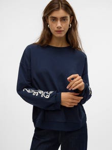 Vero Moda VMVELO Bluza -Navy Blazer - 10326901