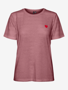 Vero Moda SNCLARA T-Shirt -Nostalgia Rose - 10326930