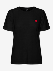 Vero Moda SNCLARA T-Shirt -Black - 10326930