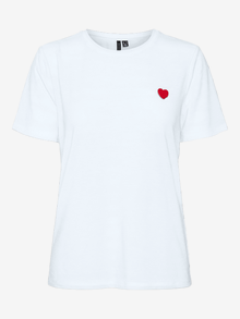 Vero Moda SNCLARA T-shirts -Bright White - 10326930