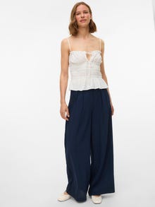 Vero Moda VMFEA Tailored Trousers -Navy Blazer - 10326937