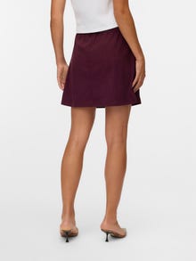 Vero Moda VMVILJA High waist Short skirt -Winetasting - 10326949