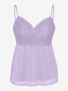 Vero Moda VMDINA Topp -Pastel Lilac - 10327034
