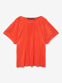 Vero Moda VMAURORA T-shirt -Fiery Red - 10327037
