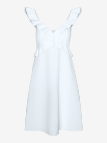 Vero Moda VMGINA Kort klänning -Bright White - 10327045