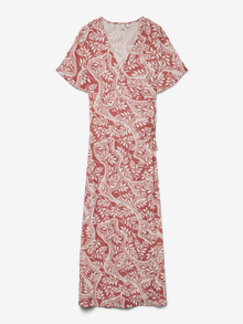 Vero Moda VMBALI Long dress -Marsala - 10327057