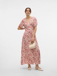 Vero Moda VMBALI Long dress -Marsala - 10327057