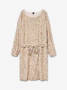 Vero Moda VMCBELLA Lyhyt mekko -Pumice Stone - 10327064