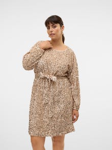 Vero Moda VMCBELLA Lyhyt mekko -Pumice Stone - 10327064