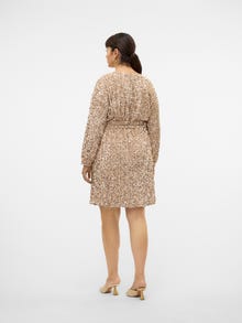 Vero Moda VMCBELLA Lyhyt mekko -Pumice Stone - 10327064