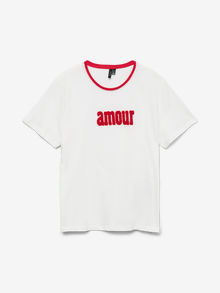 Vero Moda VMCLARASOFIE T-Shirt -Snow White - 10327085