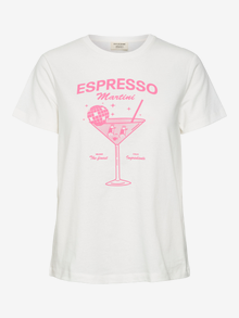 Vero Moda SNPAULA Top -Snow White - 10327113