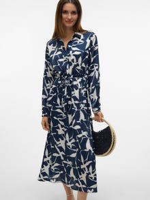 Vero Moda VMBOFI Long dress -Navy Blazer - 10327122