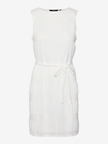 Vero Moda VMLUNA Short dress -Snow White - 10327130