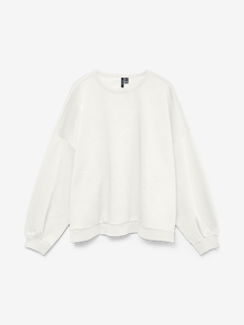 Vero Moda VMSANJA Sweatshirt -Snow White - 10327134