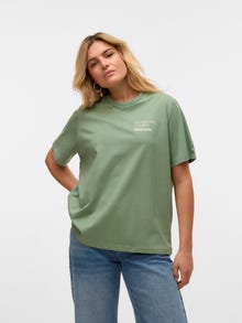 Vero Moda VMSIW T-Shirt -Hedge Green - 10327136