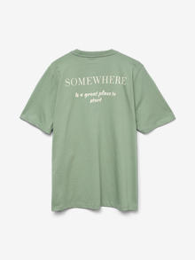 Vero Moda VMSIW T-Shirt -Hedge Green - 10327136